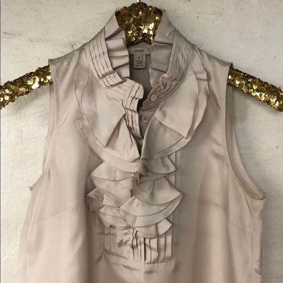 JCREW Silk sleeveless top - Picture 2 of 6